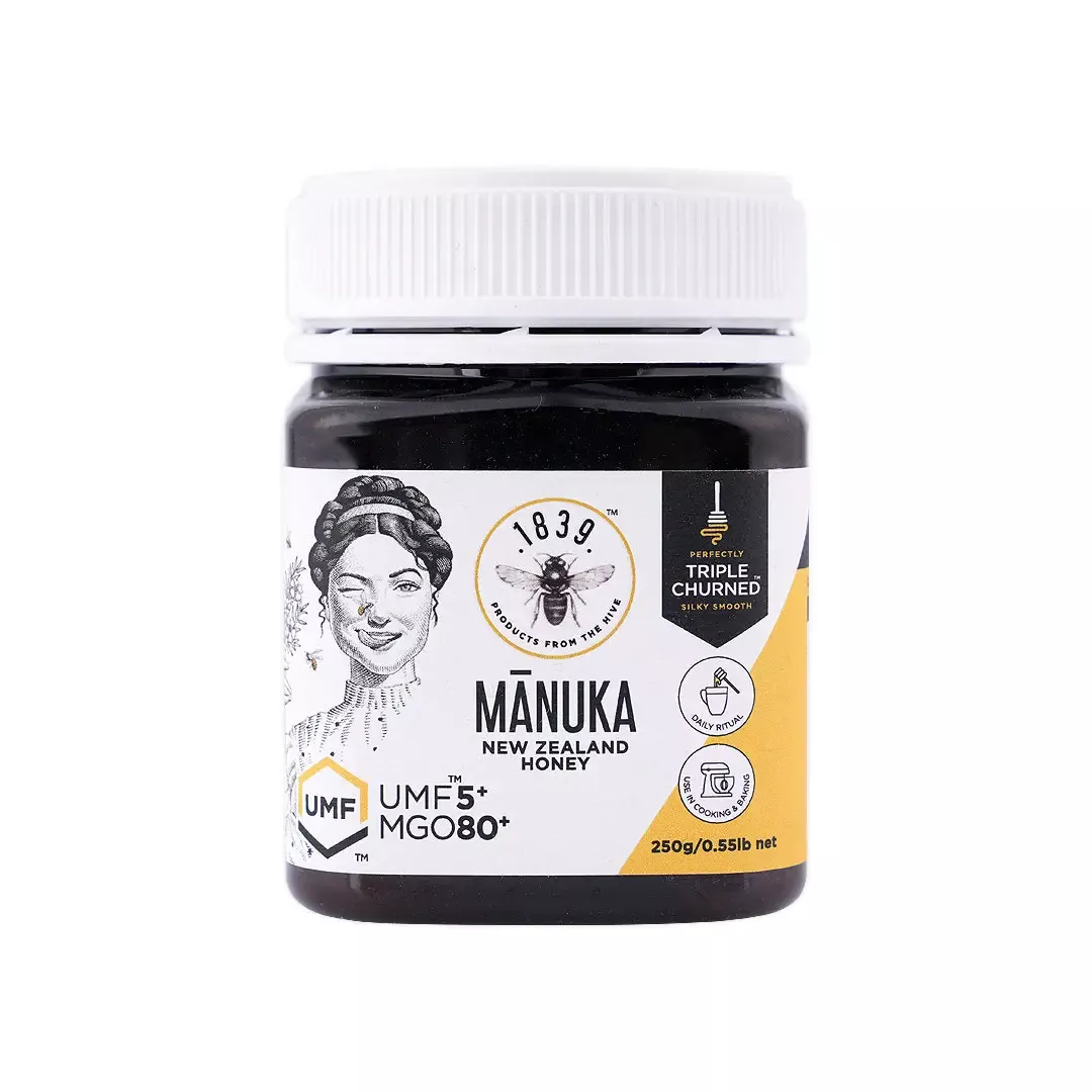 1839 Manuka Honey UMF 5+ MGO 80+ 250g