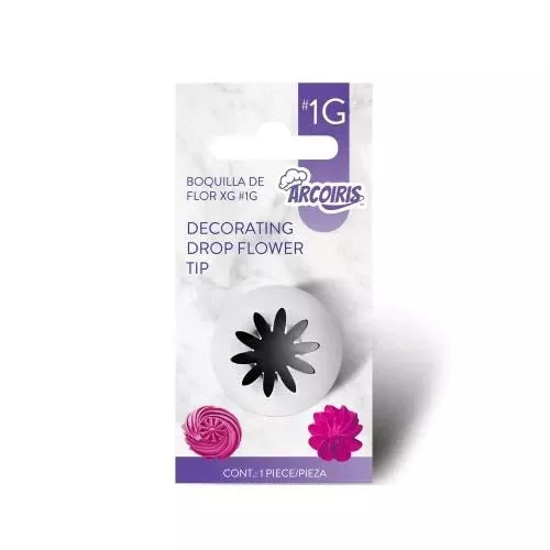 #1G | Piping Tip | Extra Large|Drop Flower