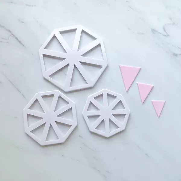3 PIECE FLAG CUTTERS