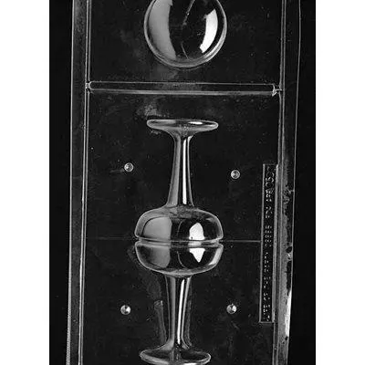 3D Champagne Glass - Chocolate Mold