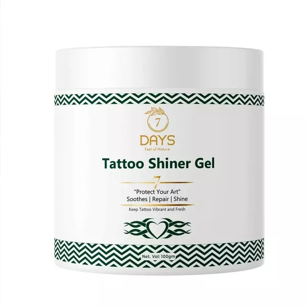 7 Days Tattoo Shiner Gel - 100 gm