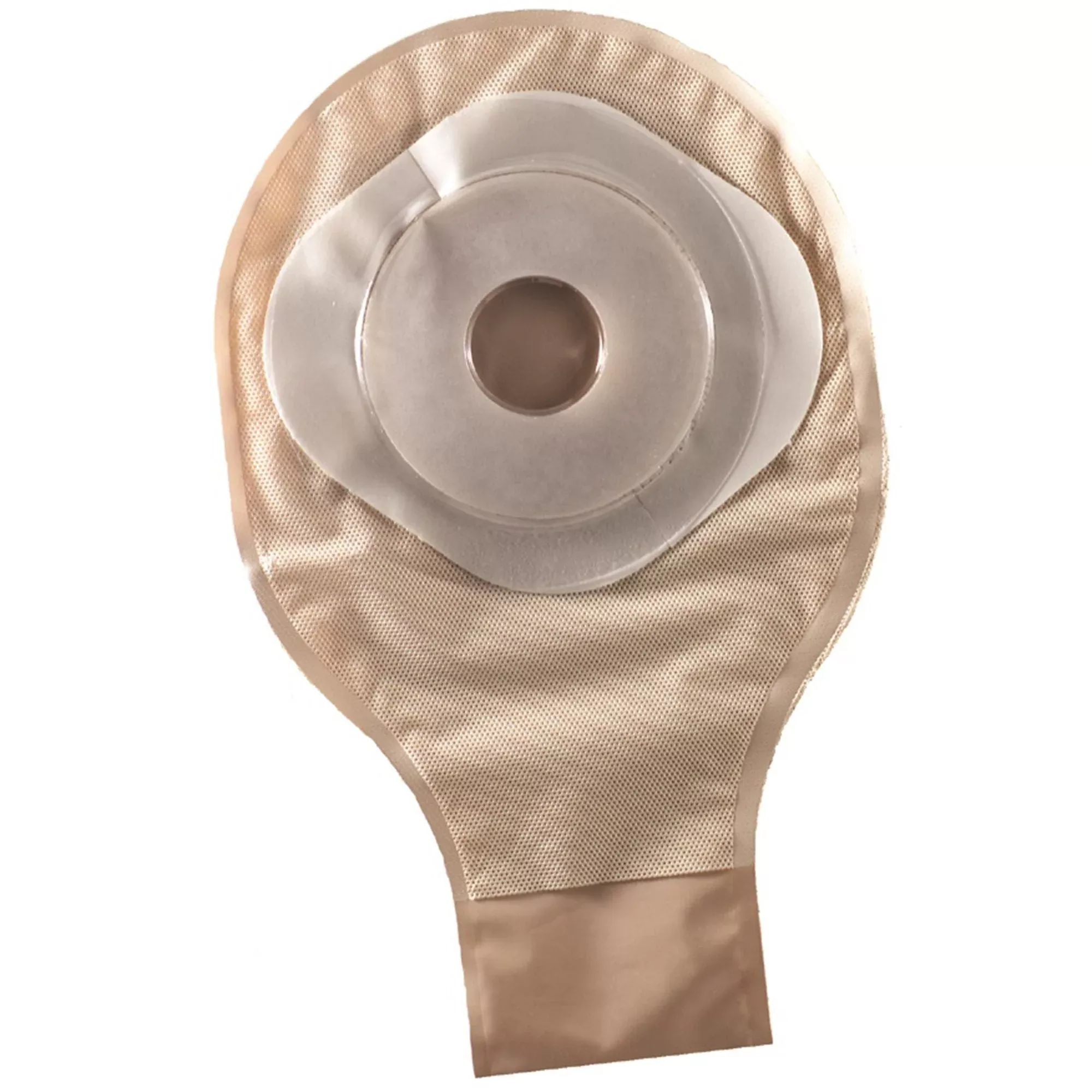 ActiveLife One-Piece Drainable Opaque Colostomy Pouch, 10 Inch Length, 1 Inch Stoma, 10 ct