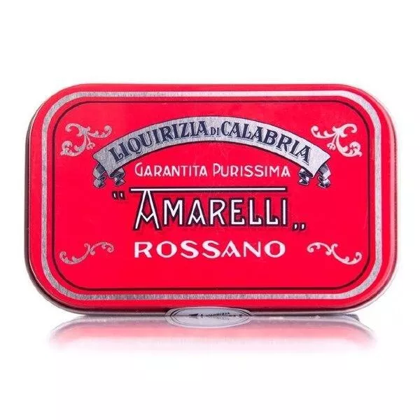 Amarelli #68 Rossa Licorice Tin, 20 grams