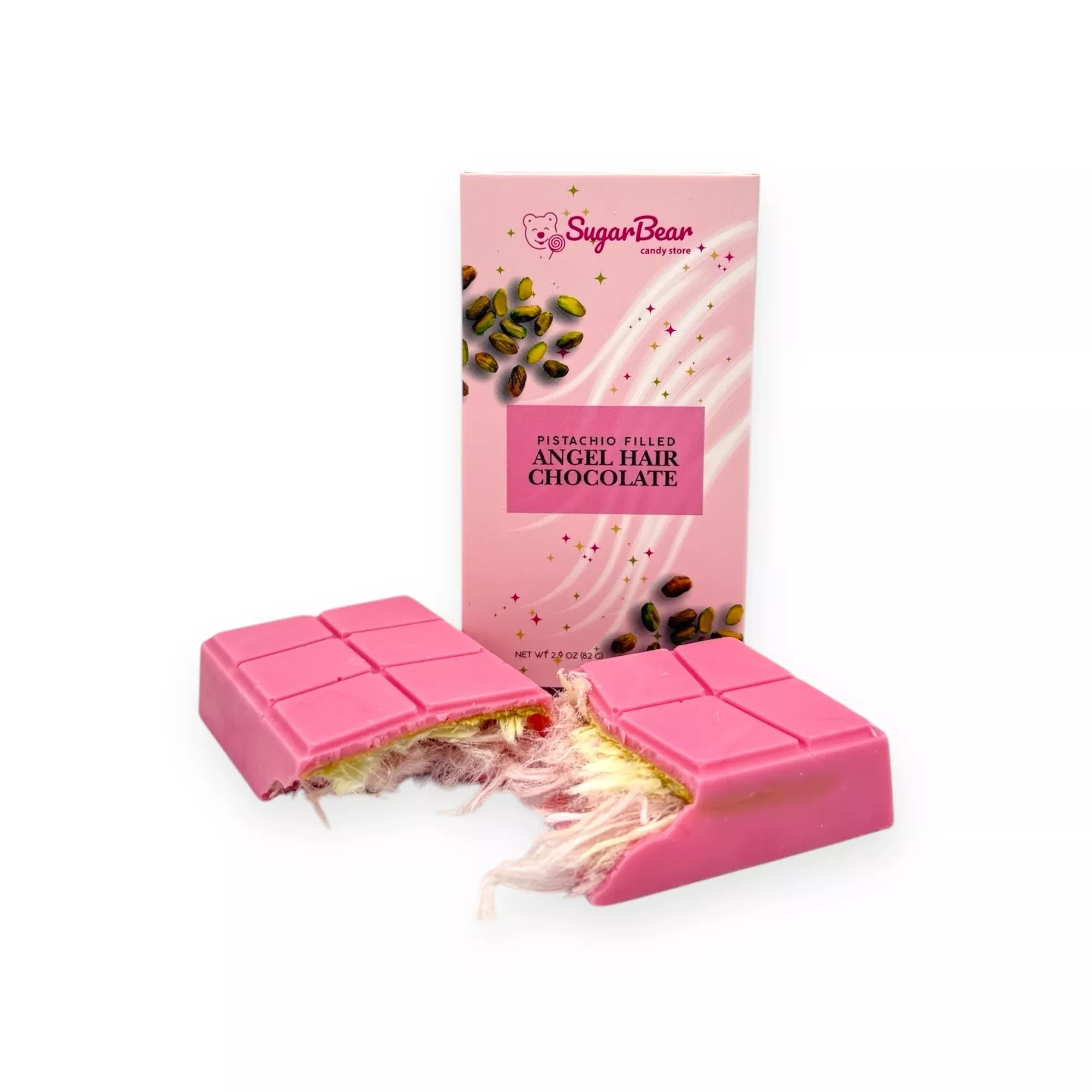 Angel Hair Pistachio Chocolate Bar