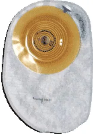 Assura One-Piece Closed End Transparent Colostomy Pouch, 8.5 Inch Length, 3/4 to 1.25 Inch Stoma, 10 ct