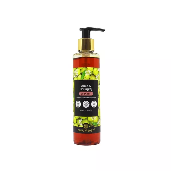 Ayuveer Amla & Bhringraj Shampoo - 200 ml