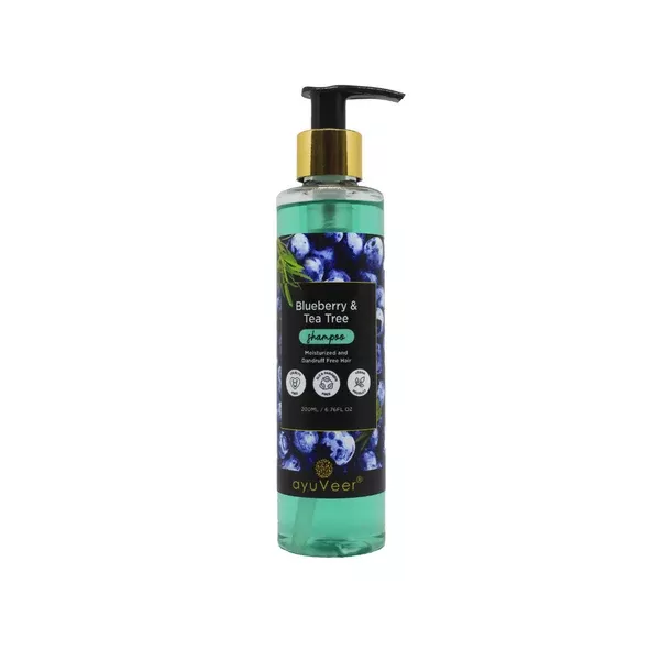 Ayuveer Blueberry & Tea Tree Shampoo - 200 ml