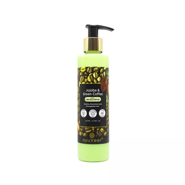 Ayuveer Jojoba & Green Coffee Conditioner - 200 ml