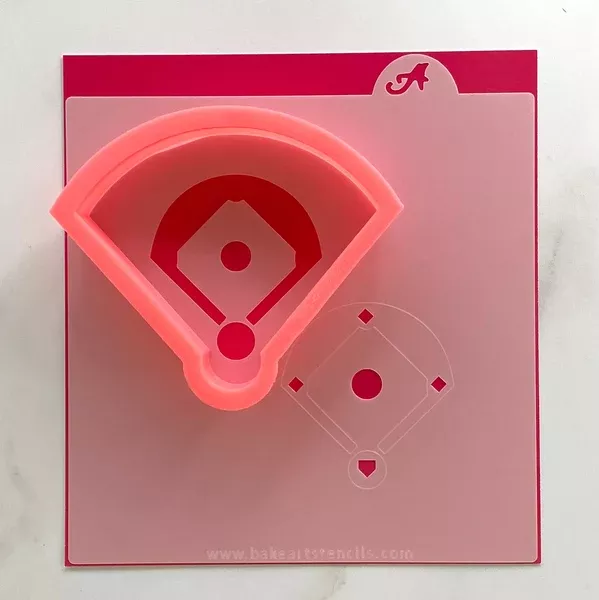 Baseball Diamond Cutter/Stencil