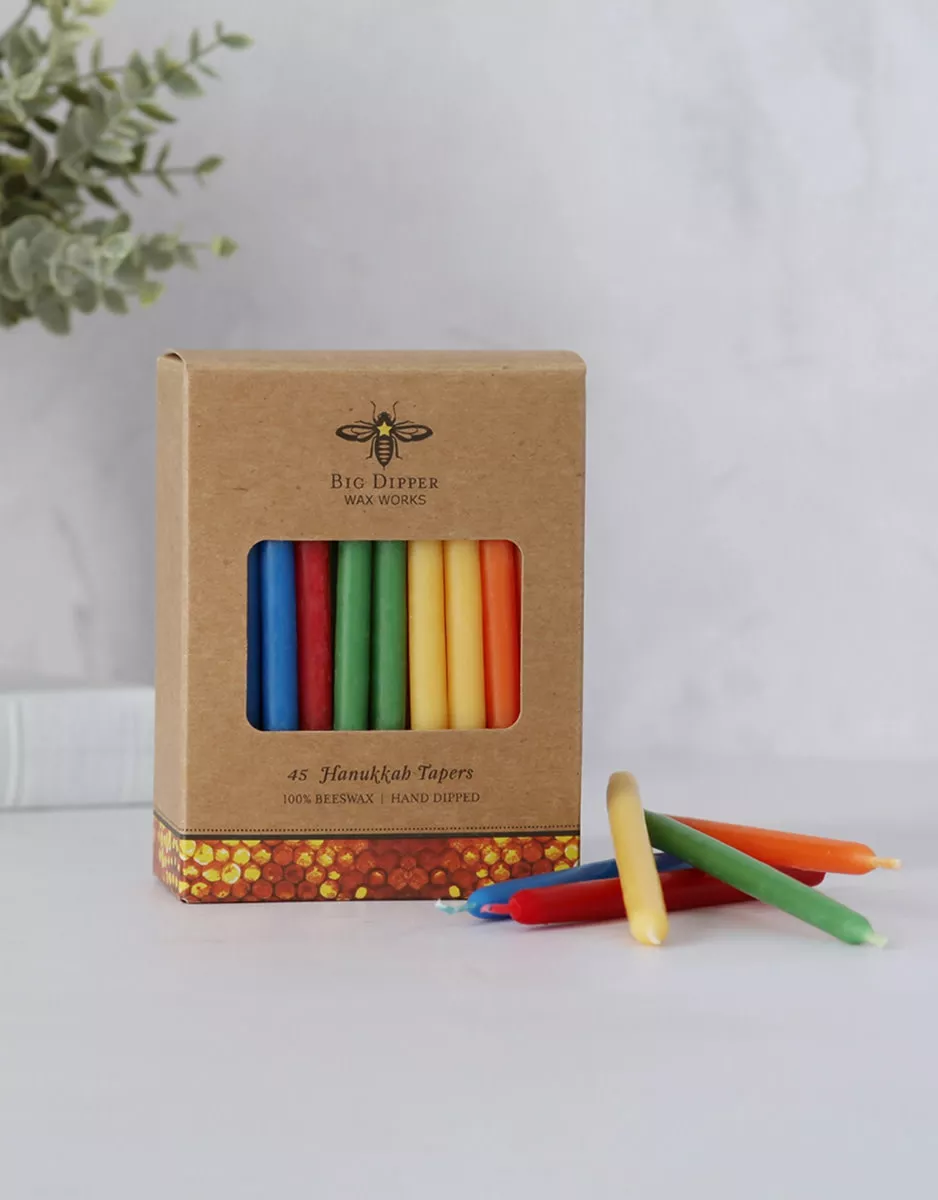 Beeswax Hanukkah Candles