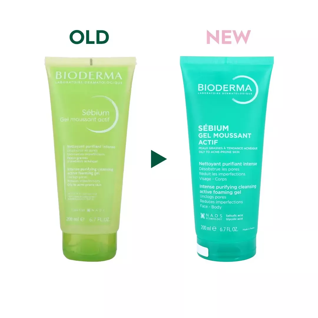 Bioderma Sebium Gel Moussant Actif 200Ml