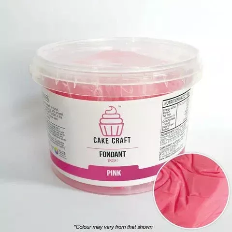 Cake Craft | Fondant | Pink | 1kg