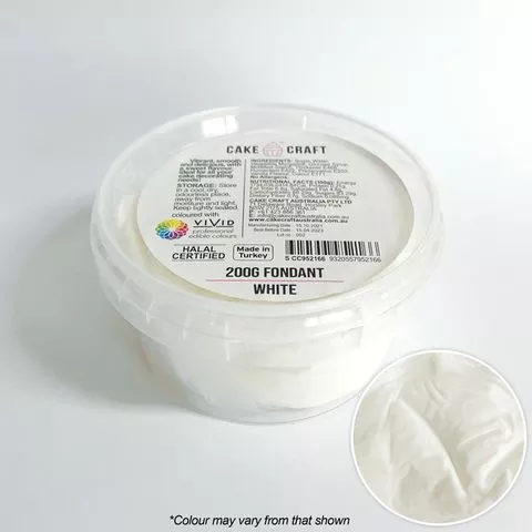 Cake Craft | Fondant | White | 200gm