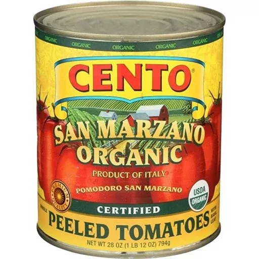 CENTO Organic San Marzano Peeled Tomatoes - 794g (28oz)
