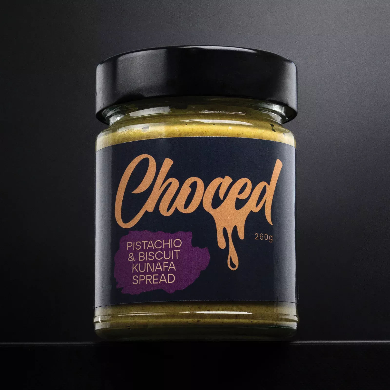 Choced Pistachio & Biscuit Kunafa Spread | 260g