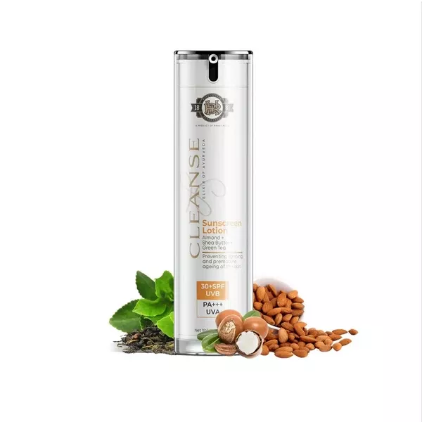 Cleanse Ayurveda Sunscreen Lotion SPF 30+ PA+++ - 50 ml