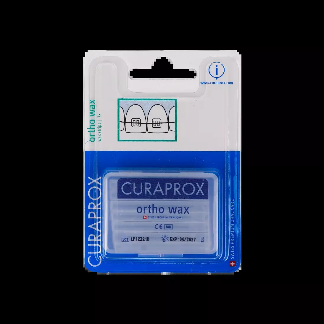 Curaprox Ortho Wax Strips 7pcs