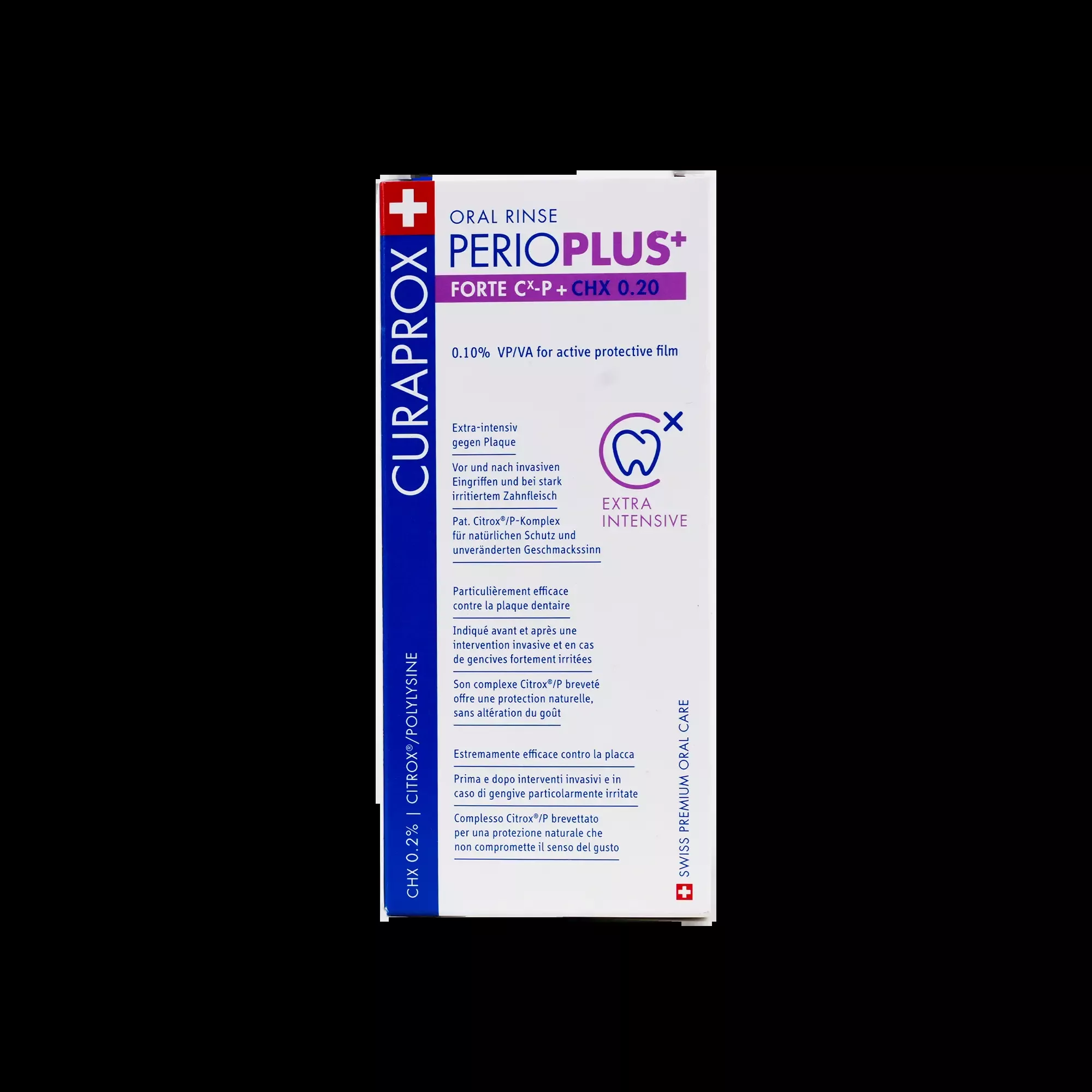 Curaprox Perioplus Forte CHX 0.20 Mouthwash 200ml