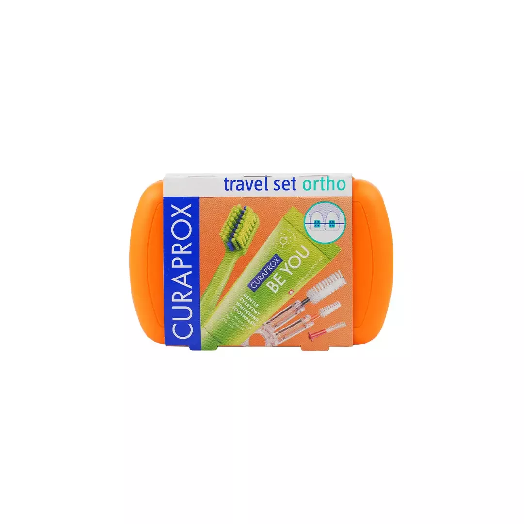Curaprox Travel Set Ortho-Orange