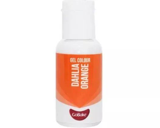 Dahlia Orange | Gel Colour | Go Bake | 21g