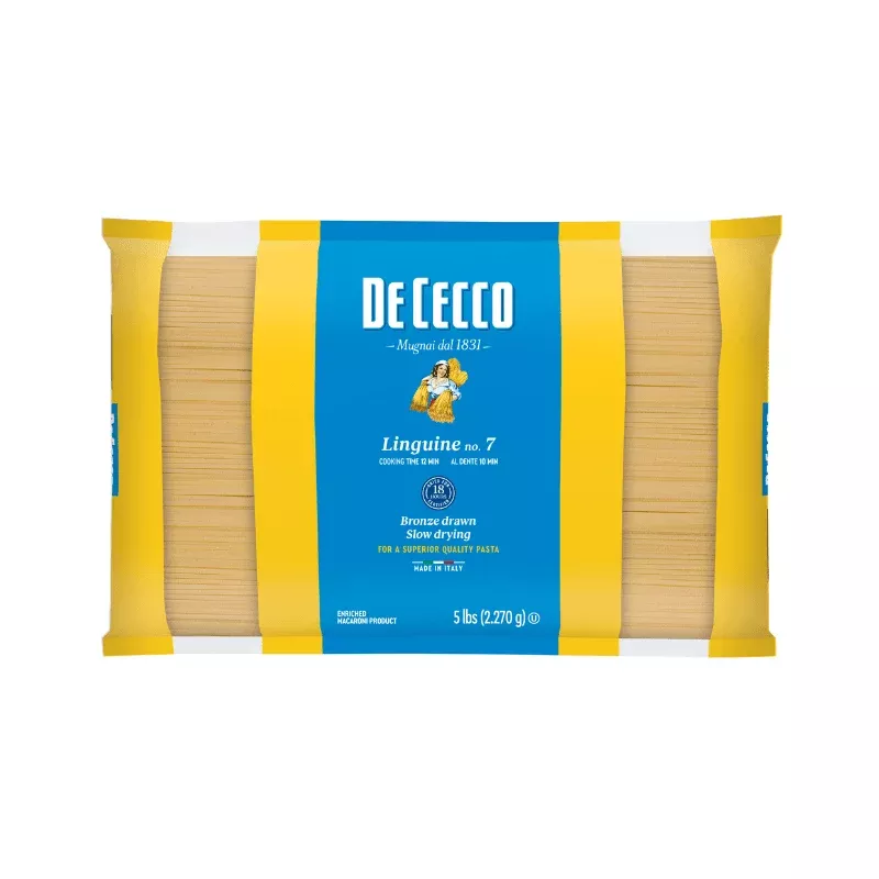 De Cecco #7 Linguine Bulk Pasta, 5 lb.
