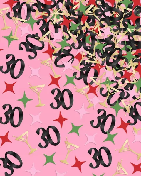 Dirty 30 Confetti - 200 pc foil confetti