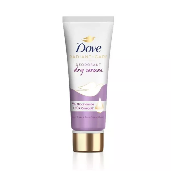 Dove Radiant + Care Deodorant Dry Serum with 3% Niacinamide & 10x Omega6 - 40 ml