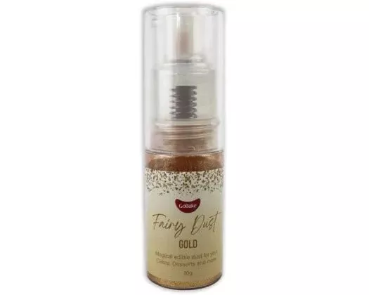 Edible Fairy Dust | Gold | Glitter Pump | 10g