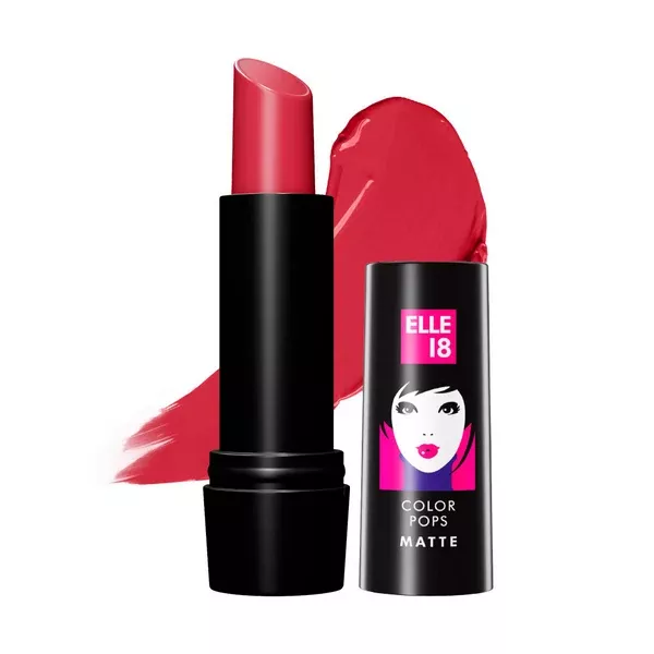 Elle 18 Color Pop Matte Lip Color - R35 Red Wave - 4.3 gm