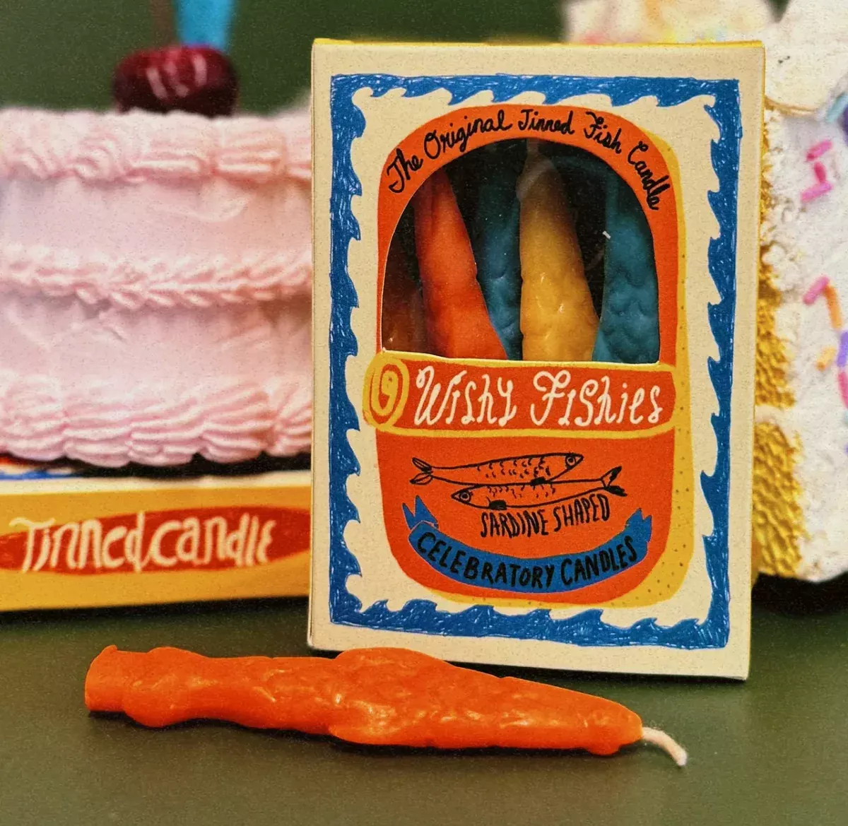 Fishy Wishy Birthday Candles (USA) - 8 Pack