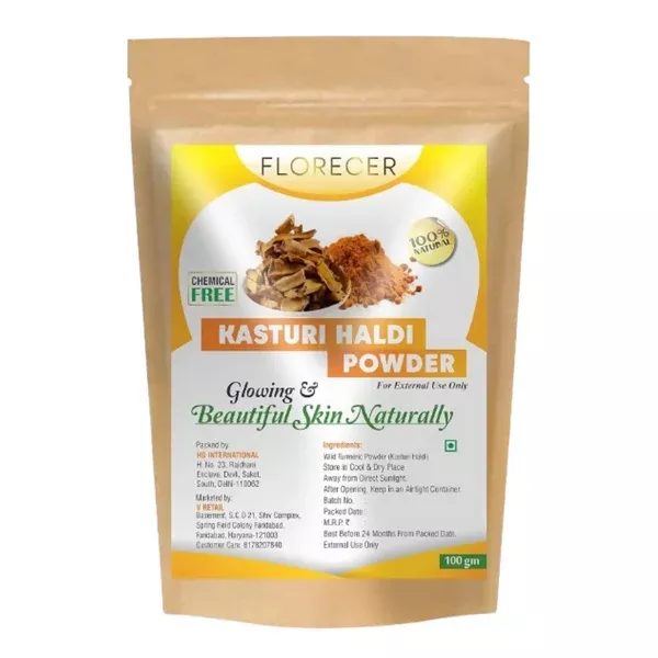Florecer kasturi Haldi Powder - 100 gm