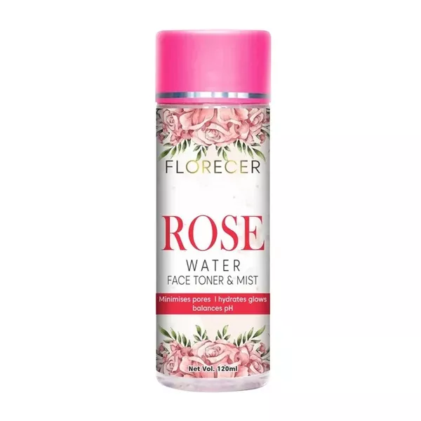 Florecer Rose Water Face Toner & Mist - 120 ml
