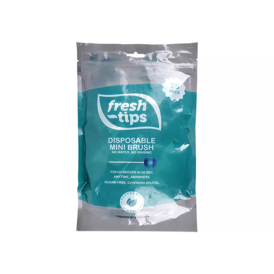Fresh Tips Disposable Mini Brush 25pcs