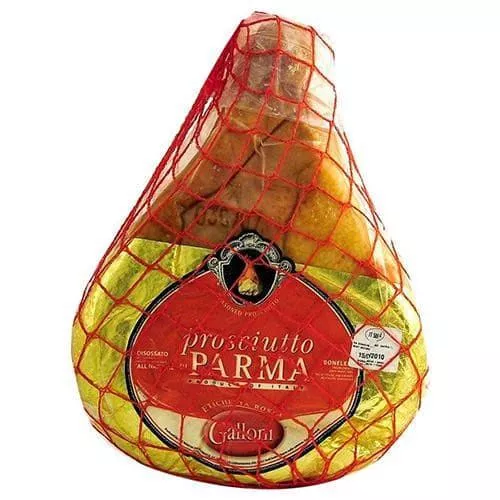 Galloni Parma Prosciutto Red Aged 16 months, 15 lb.