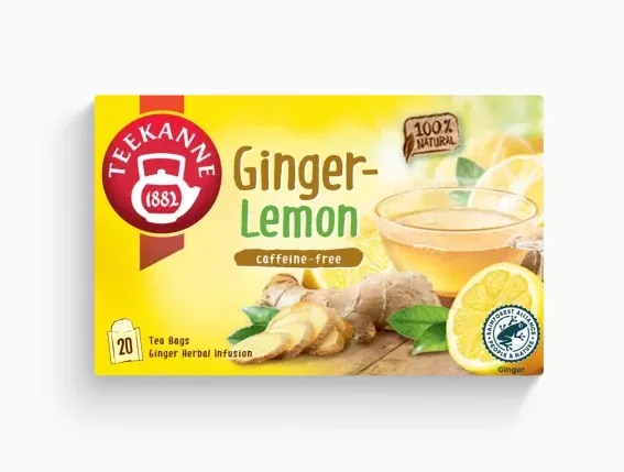 Ginger Lemon Herbal Tea (Teekanne) 20 bags