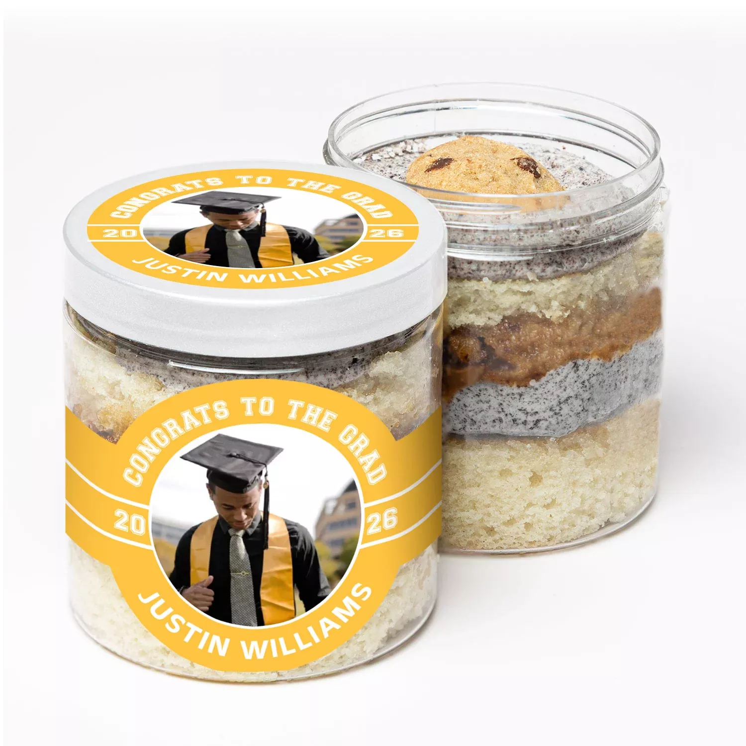 Grad Congrats Photo - Incredible Cake in a Jar