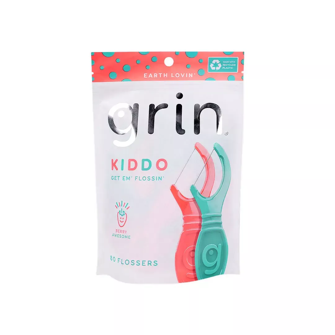 Grin Kids Floss Pic 80pcs