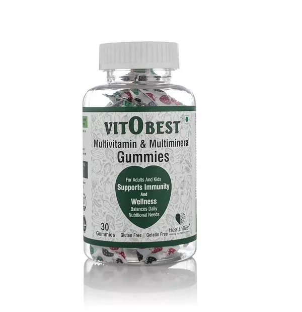 HealthBest Multivitamin Gummies for Men & Women - 30 gummies
