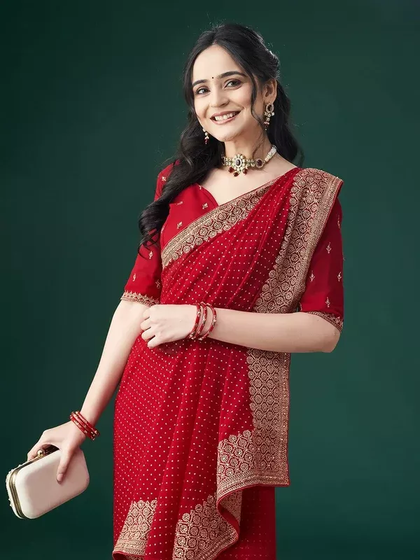kasee Embellished Beads and Stones Celebrity Saree - Onesize