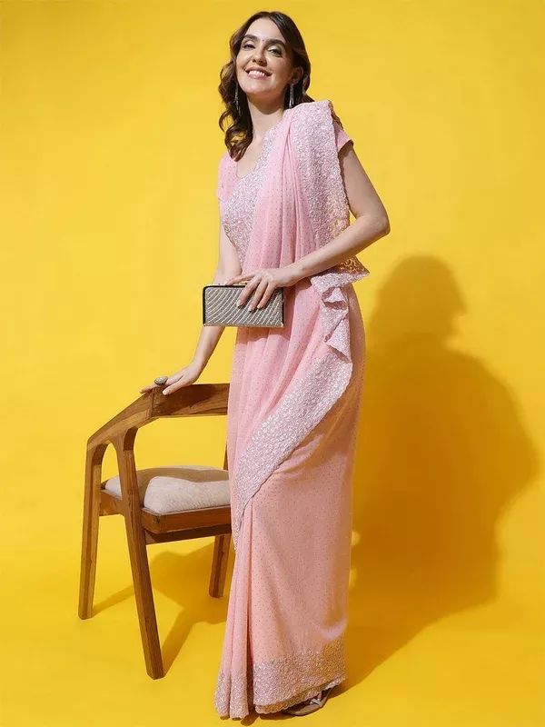 kasee Embellished Saree - Onesize