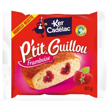 Ker Cadelac petit Guillou, Raspberry flavored cake (France)