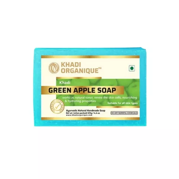 Khadi Organique Green Apple Soap - 125 gm