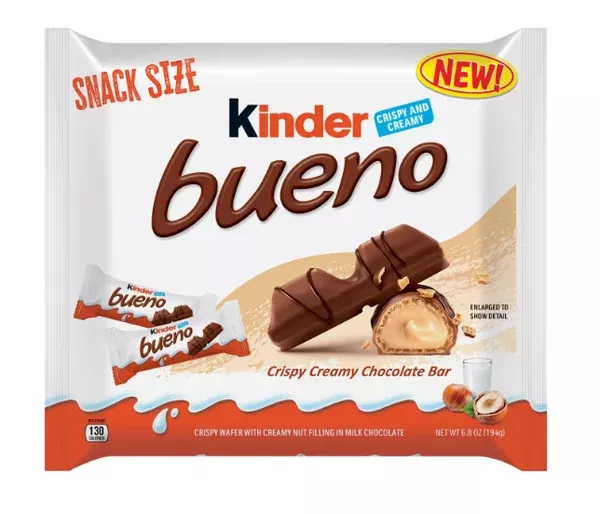 Kinder Bueno Snack Size, 6.8 oz (194g)
