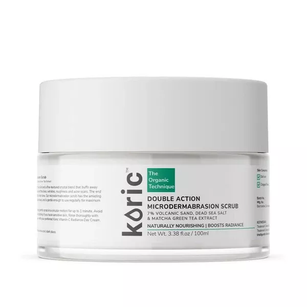Koric Naturally Nourishing Double Action Microdermabrasion Scrub - 100 ml