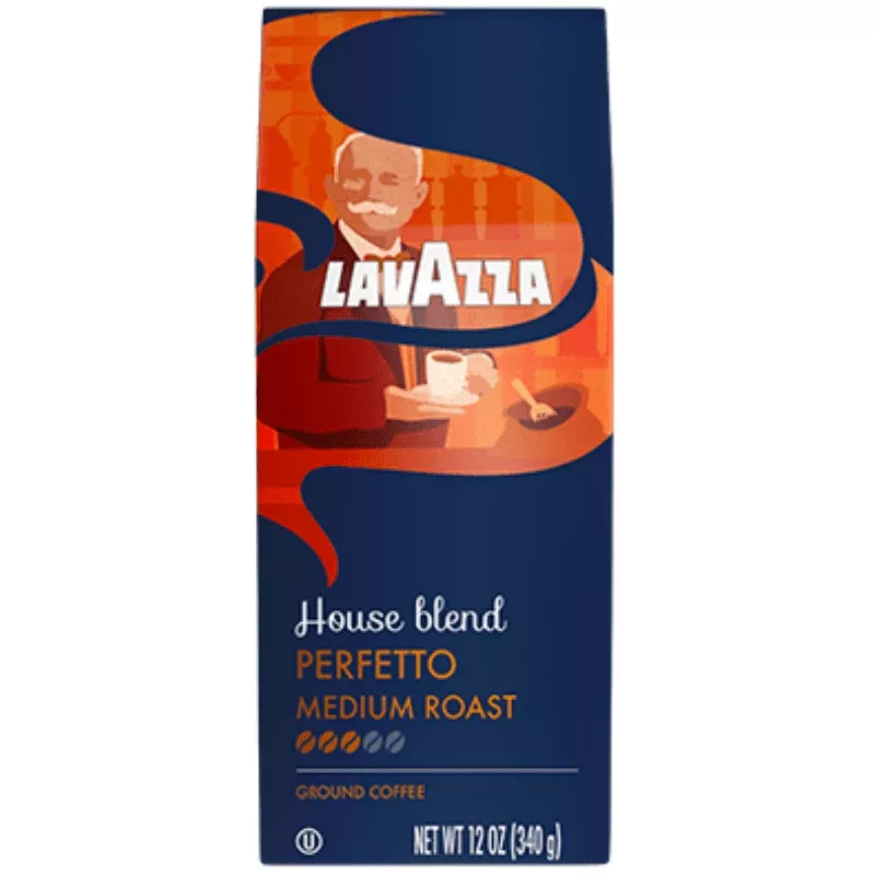 Lavazza House blend Perfetto Medium Roast Coffee - 12 oz