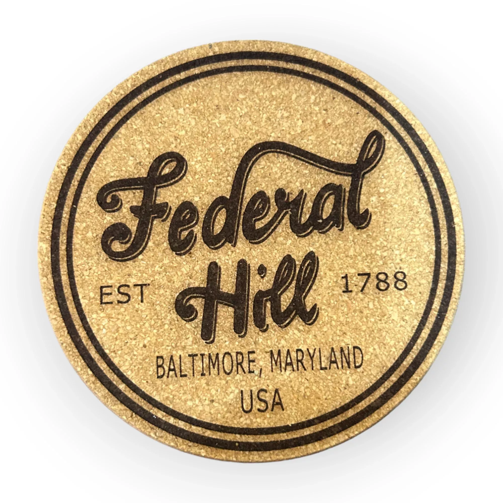 Leroy Cork Coasters Federal Hill