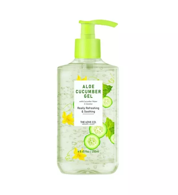 The Love Co. Cucumber Aloe Vera Gel For Face - 250 ml