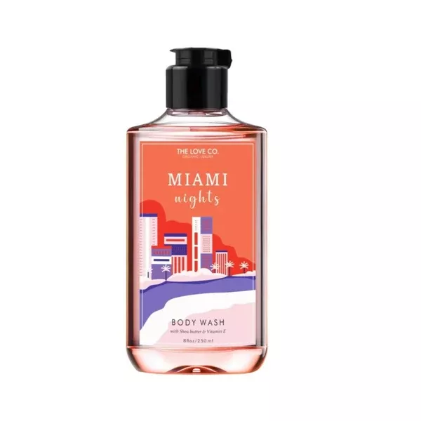 The Love Co. Miami Nights Body Wash - 250 ml