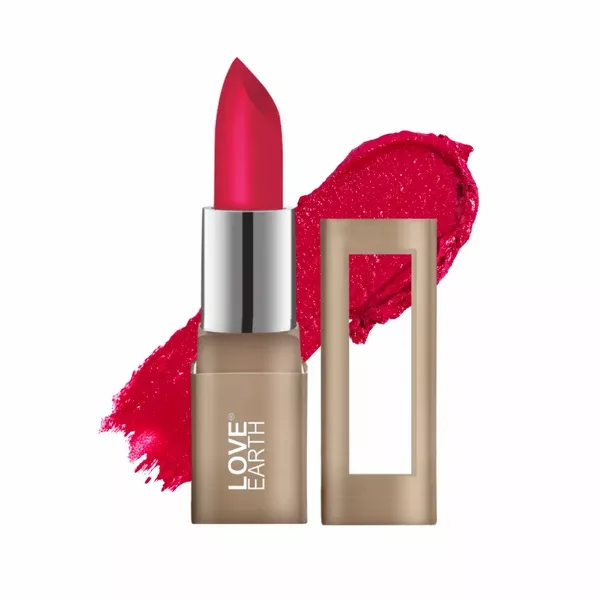 Love Earth Satin Matte Lipstick - Jam - 3.5 gm