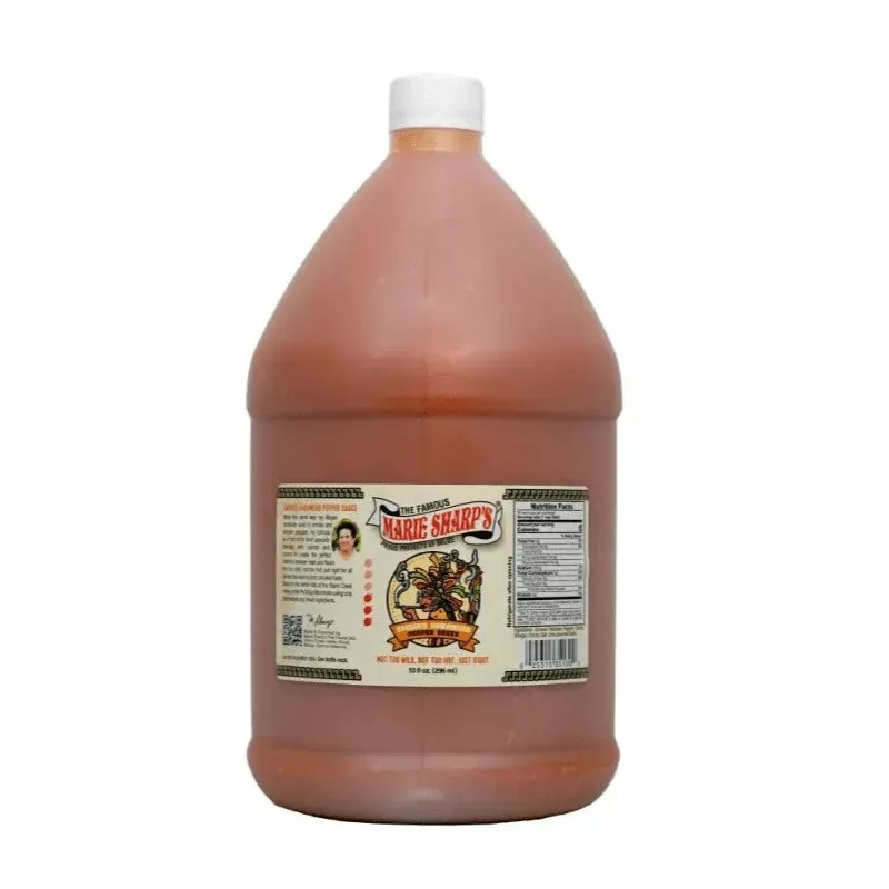 Marie Sharp Smoked Habanero Pepper Sauce, 1 Gallon